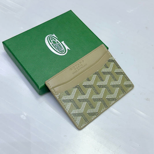 Goyard – Mini Wallets / Card Holders (Olive)