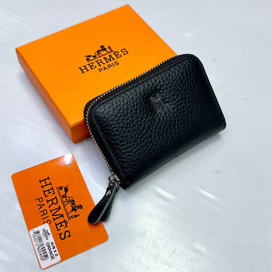 Hermès – Mini Wallets / Card Holders (Black)