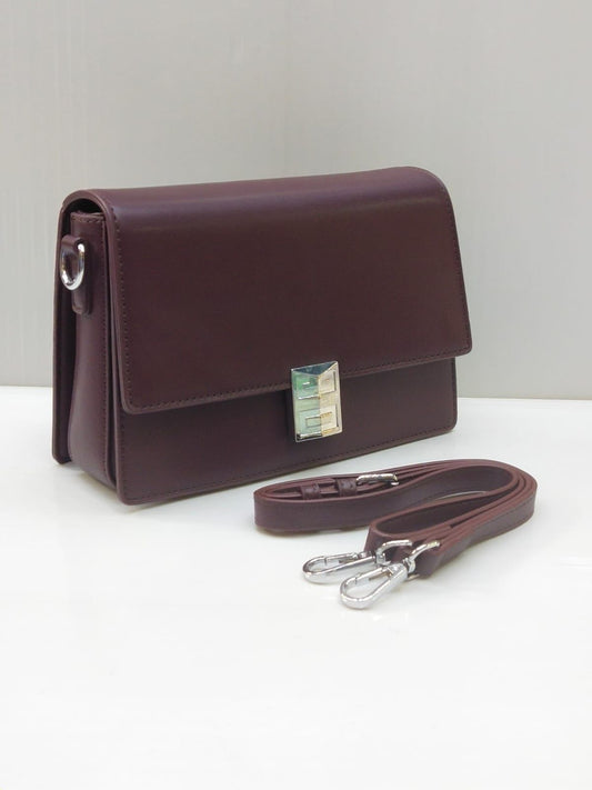 GIVENCHY – Premium Clutch with Long Belt (Chocolate)