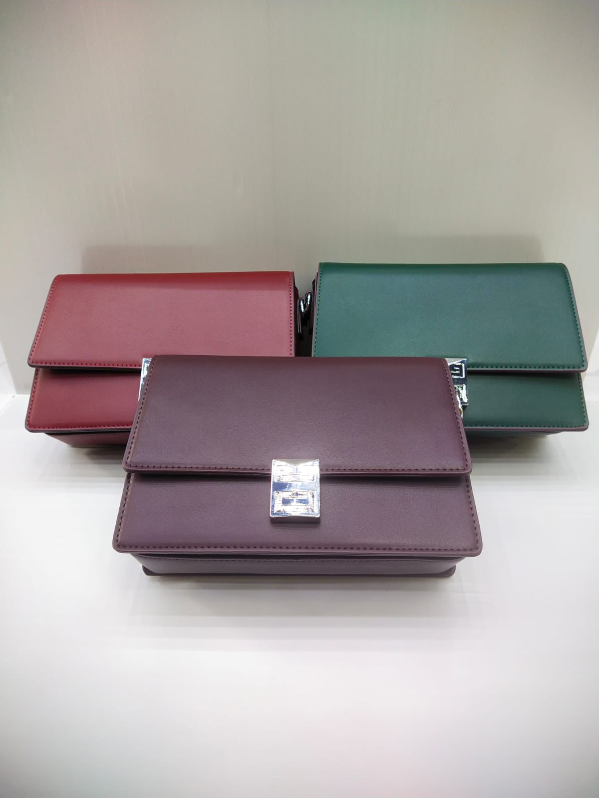 GIVENCHY – Premium Clutch with Long Belt (Chocolate)