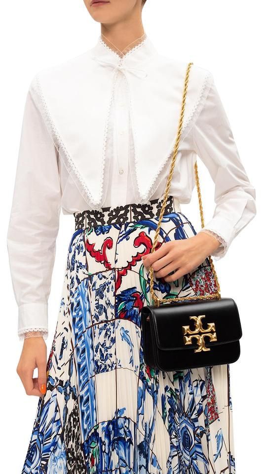 TORY BURCH – Classic Convertible Shoulder Bag (Black)