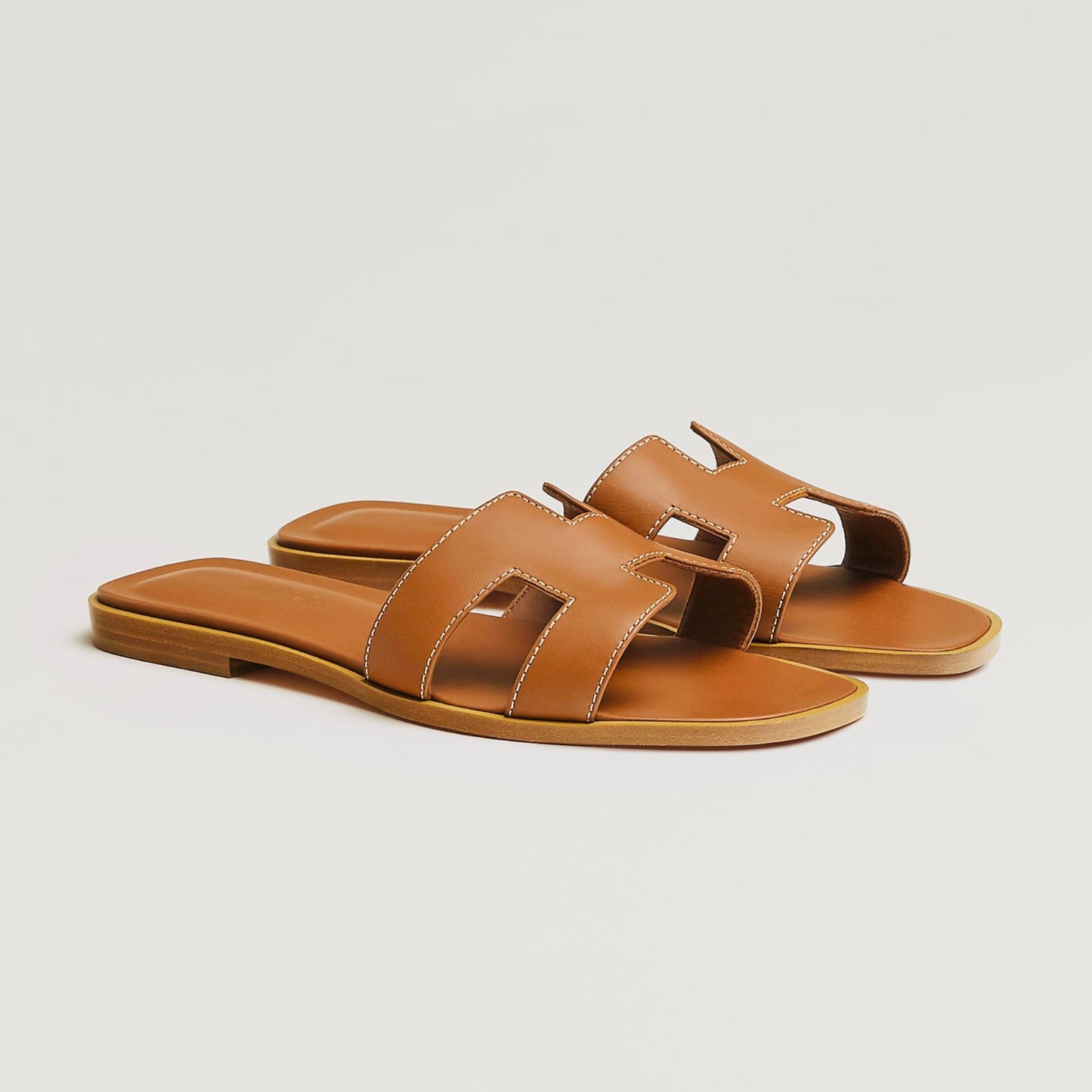 HERMES RESTOCK – Women Flat Slippers (Brown)