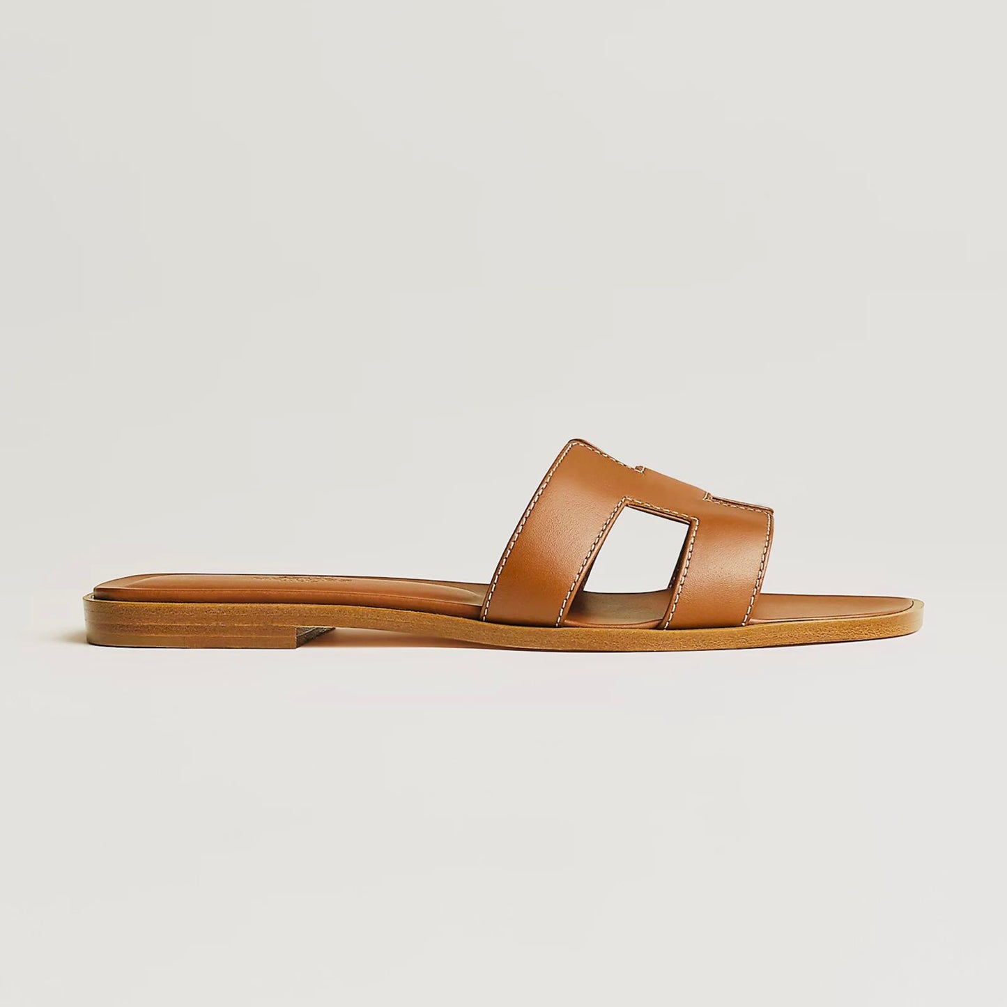 HERMES RESTOCK – Women Flat Slippers (Brown)