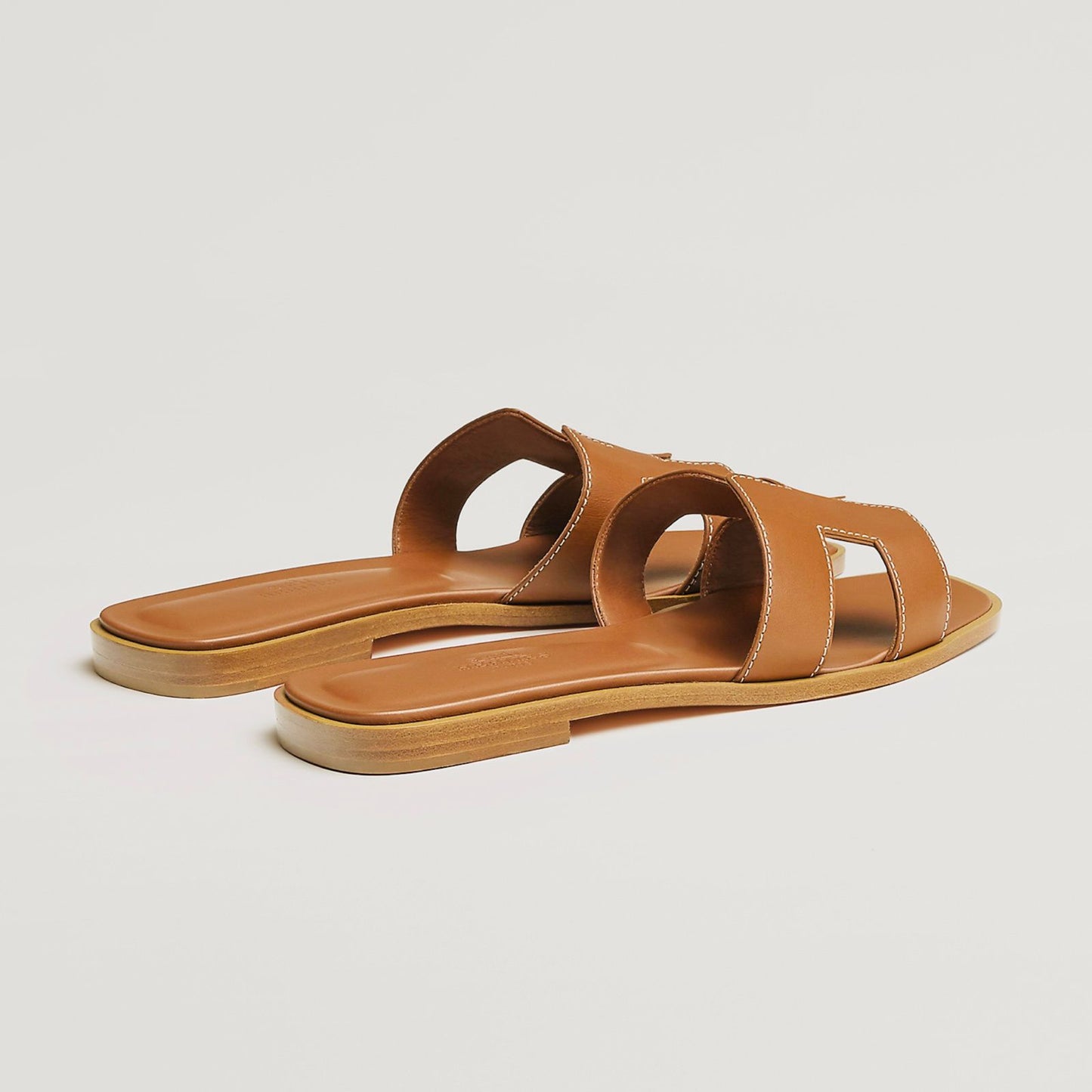 HERMES RESTOCK – Women Flat Slippers (Brown)