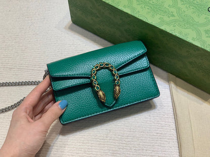 GUCCI DIONYSUS MINI – Women Bag (Dark Green)