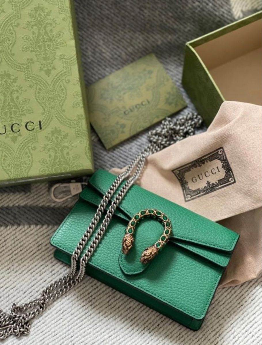 GUCCI DIONYSUS MINI – Women Bag (Dark Green)