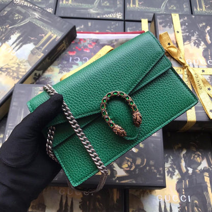 GUCCI DIONYSUS MINI – Women Bag (Dark Green)