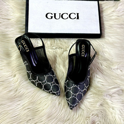 GUCCI NEW ARRIVAL – Women Slippers (Black)