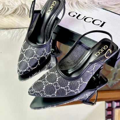 GUCCI NEW ARRIVAL – Women Slippers (Black)