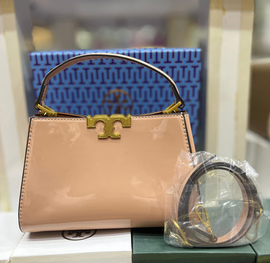 TORY BURCH MINI ELEANOR SATCHEL – Women Bag (Pink)