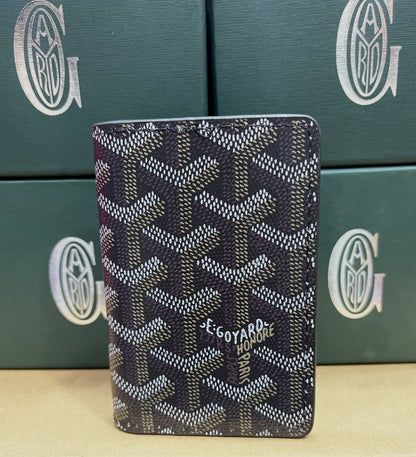 GOYARD SAINT-PIERRE CARD WALLET – Women Wallet (Black)