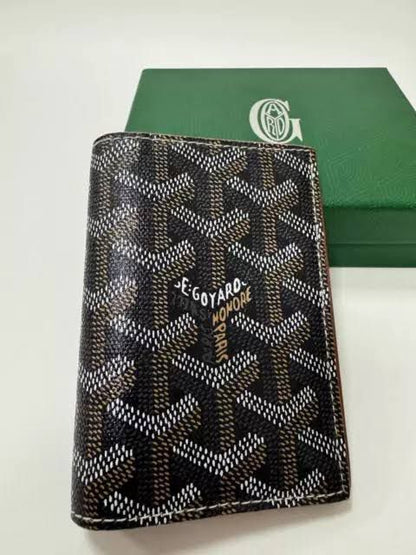 GOYARD SAINT-PIERRE CARD WALLET – Women Wallet (Black)