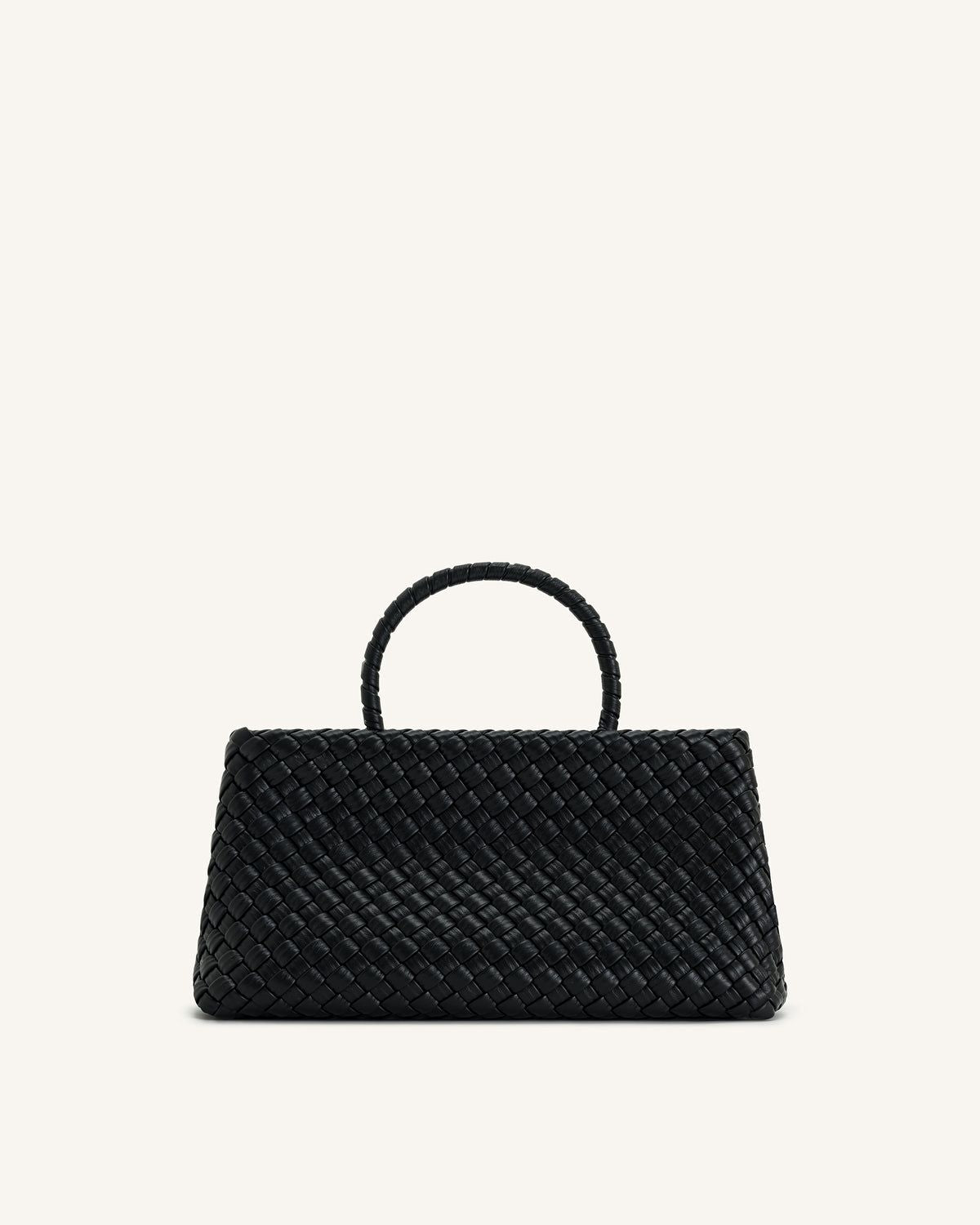 JW PEI ELORA WOVEN TOTE BAG – Women Bag (Black)