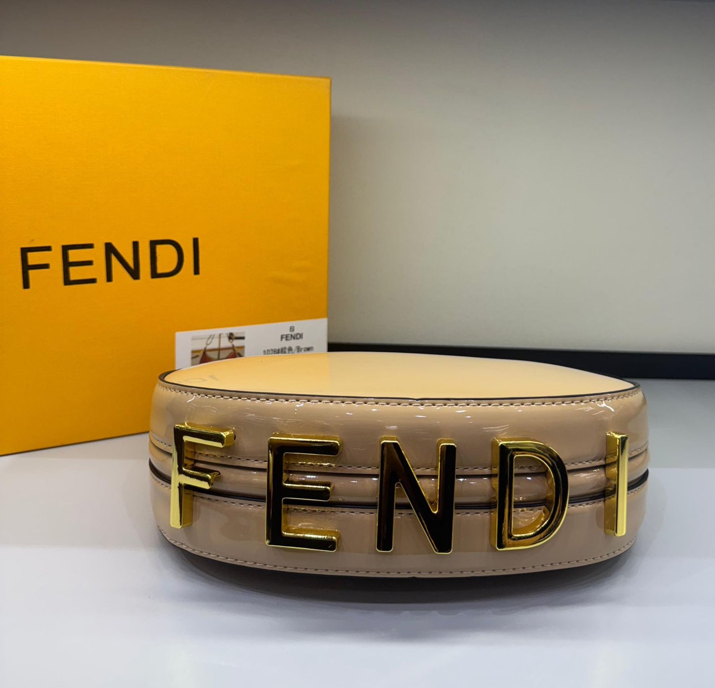 FENDI FENDIGRAPHY MINI – Women Bag (Beige)