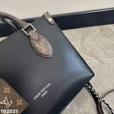Louis Vuitton OnTheGo GM – Bicolour Monogram Empreinte Leather Tote Bag (Black)