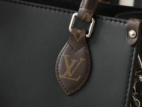 Louis Vuitton OnTheGo GM – Bicolour Monogram Empreinte Leather Tote Bag (Black)
