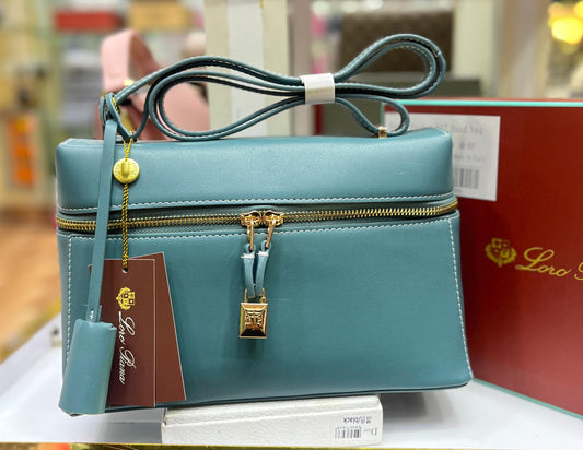 LORO PIANA Extra Bag L27 – Women Bag (Sea Green)