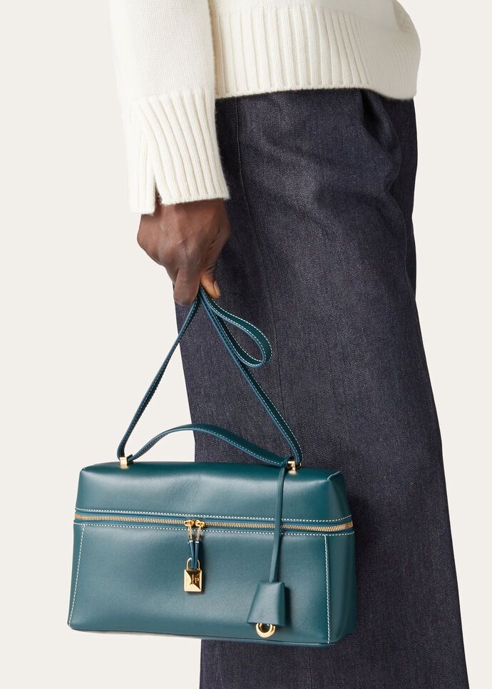 LORO PIANA Extra Bag L27 – Women Bag (Sea Green)