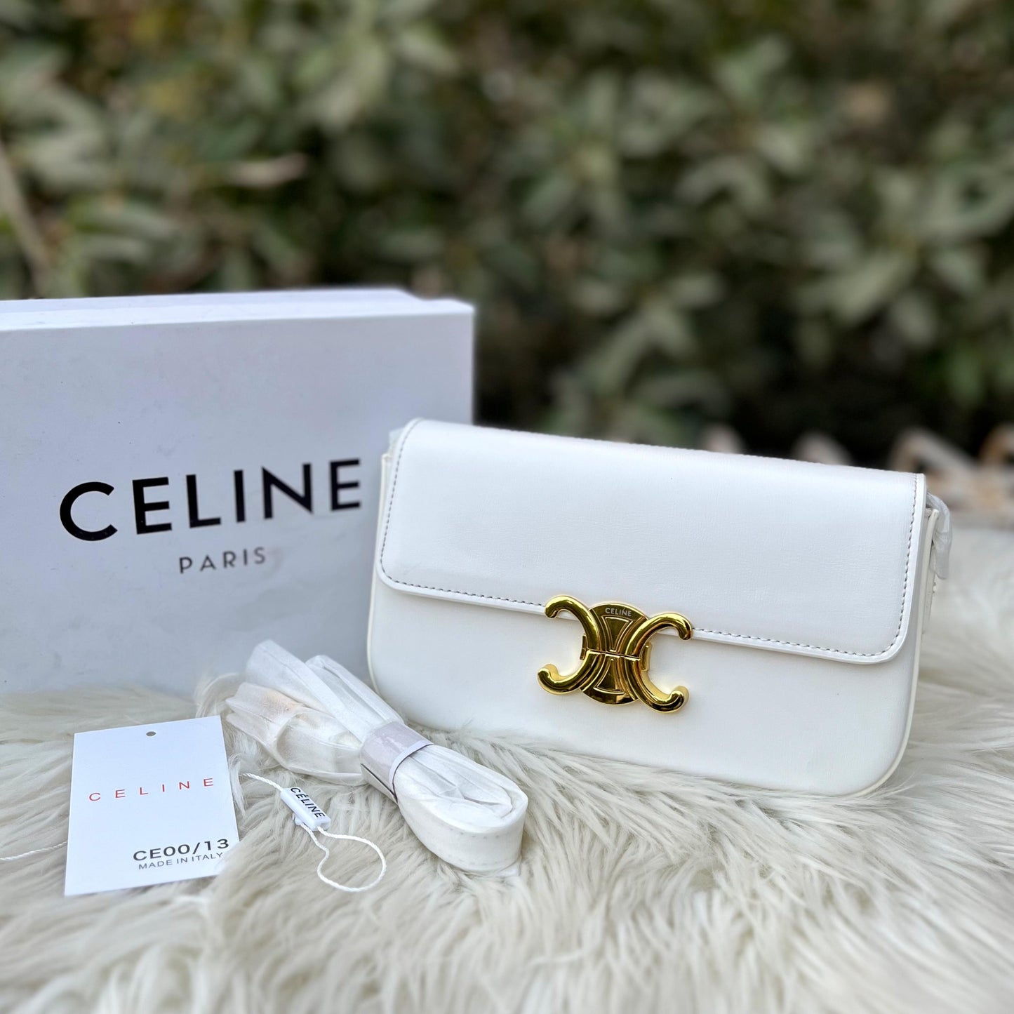 CELINE Crossbody Bag – Women Bag (Master Quality) (White)