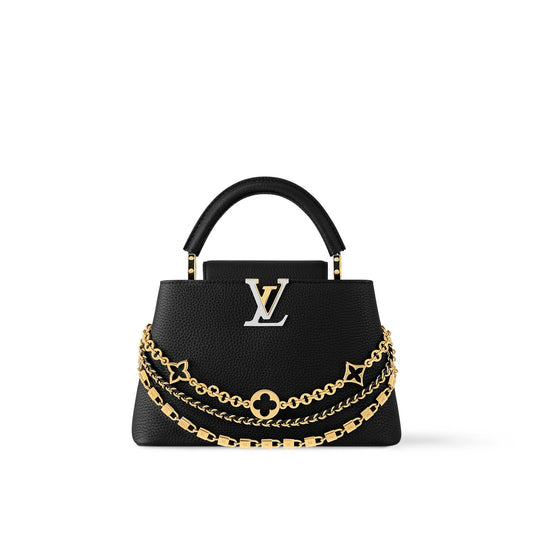 LOUIS VUITTON Capucines Mini – Women Bag (Black)