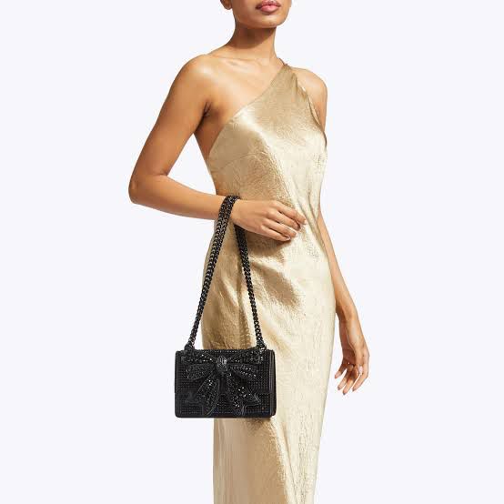KURT GEIGER – Small Shoreditch Bow Women Bag (Black)