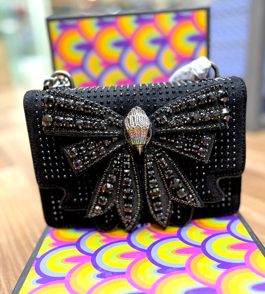 KURT GEIGER – Small Shoreditch Bow Women Bag (Black)