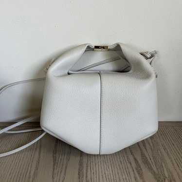 POLÈNE BÉRI – Edition Textured Taupe Women Bag (Off White)