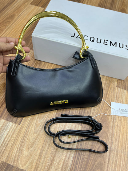 JACQUEMUS – Le Bisou Mousqueton Women Bag (Black)