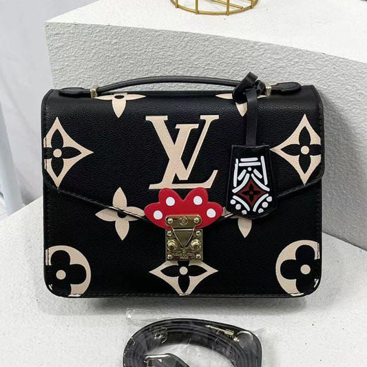 LOUIS VUITTON – Luxury Leather Women Bag (Black)