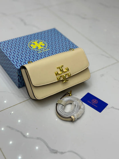 TORY BURCH – Luxury Leather Women Bag (Beige)