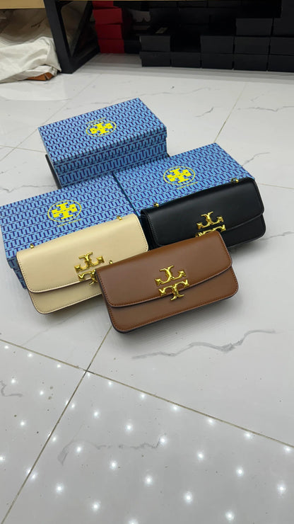 TORY BURCH – Luxury Leather Women Bag (Black)