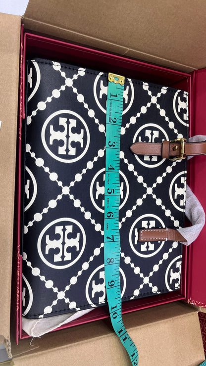 Tory Burch Mini T Monogram Tote – Women Bag (Premium Leather Edition) (Black)