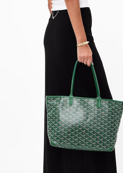 GOYARD 2 PCS SET – Women Bag with Pouch (Green)