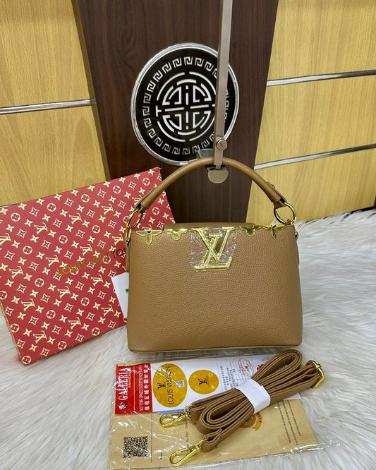 LOUIS VUITTON CAPUCINES – Women Bag (Mustard)