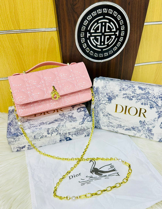 DIOR CROSSBODY – Women Bag (Pink)