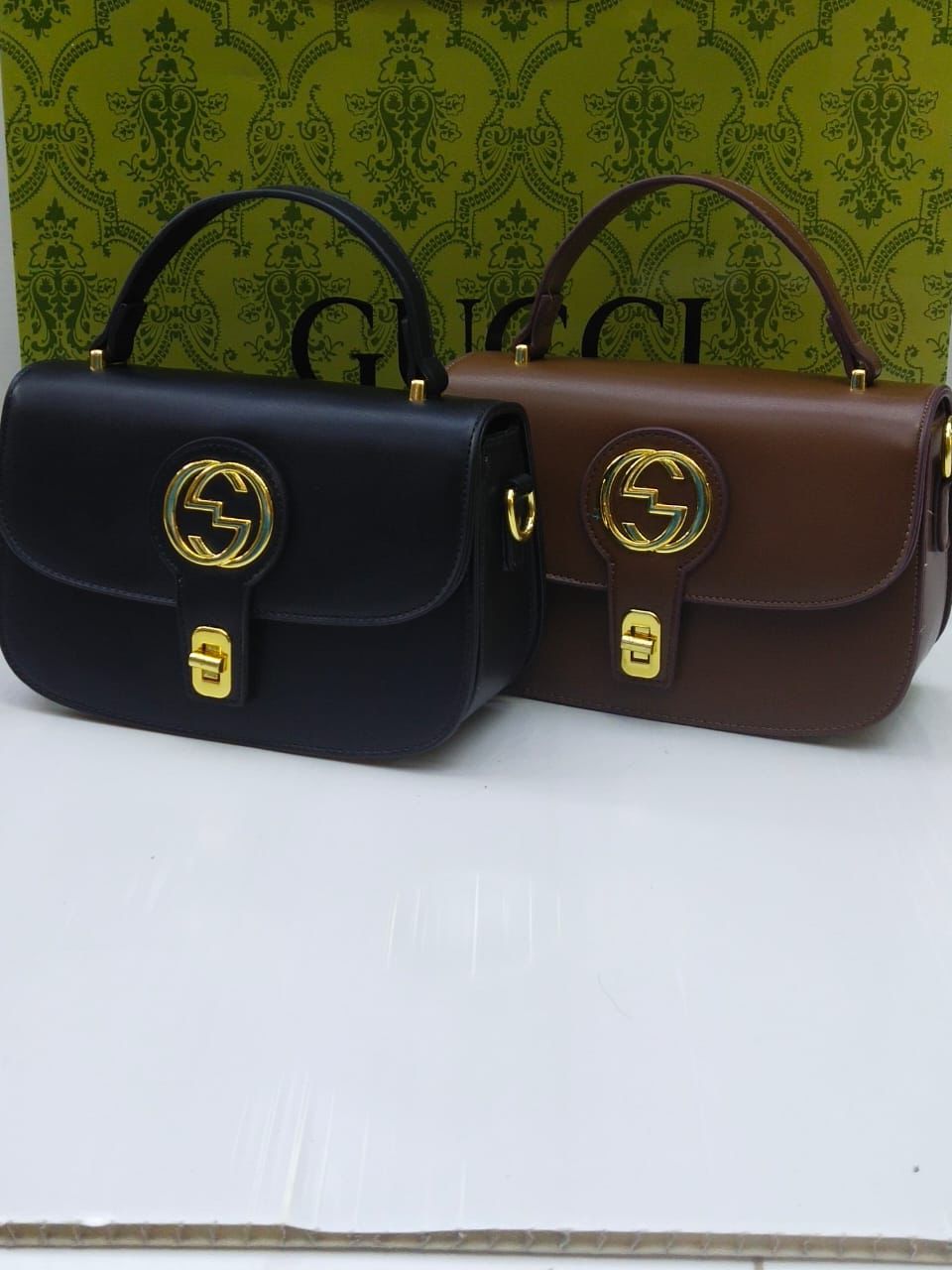 GUCCI CHAIN BAG – Women Shoulder Bag (Brown)