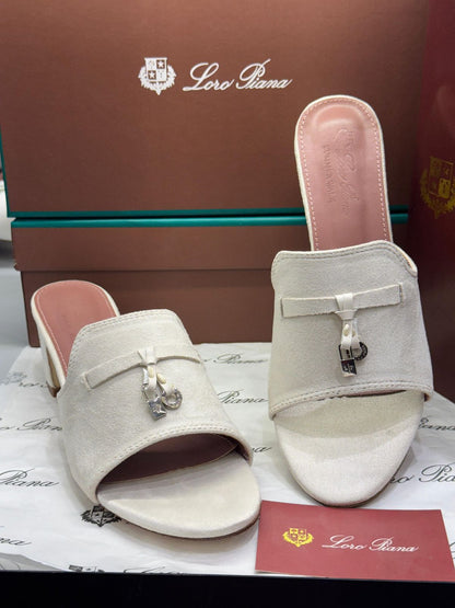 LORO PIANA SUMMER CHARMS – Women Sandals (Off White)