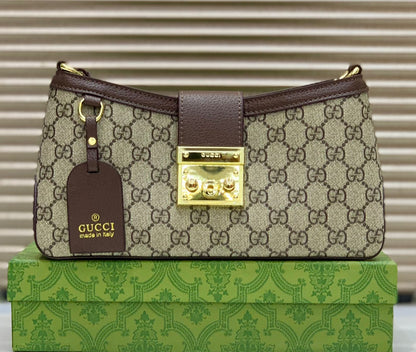 GUCCI PADLOCK – Women Shoulder Bag (New Design) (Chocolate)