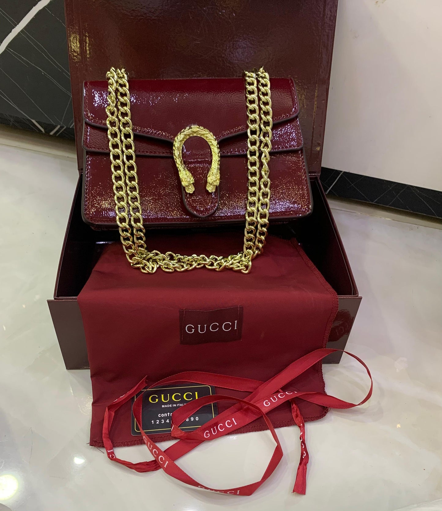 GUCCI CROSSBODY – Women Bag (Red)