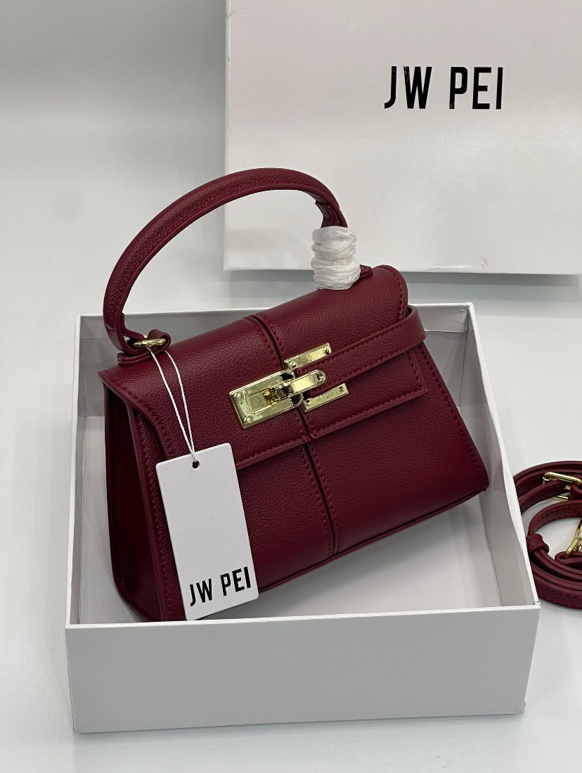 JW PEI ELISE – Women Top Handle Bag (Maroon)