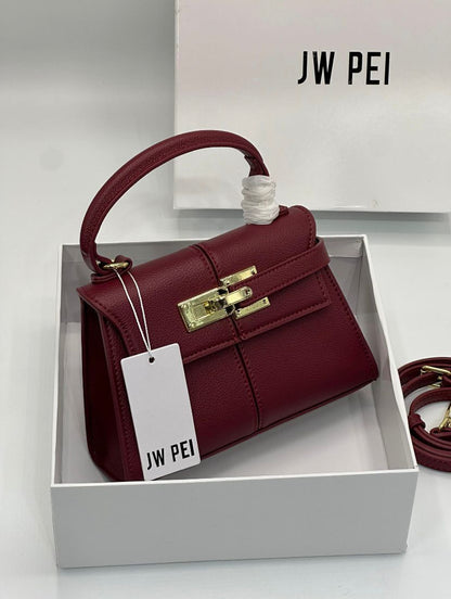 JW PEI ELISE – Women Top Handle Bag (Maroon)