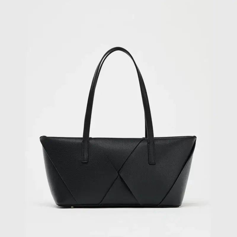 ZARA Women Bag – Premium PU Leather Casual Tote (Black)