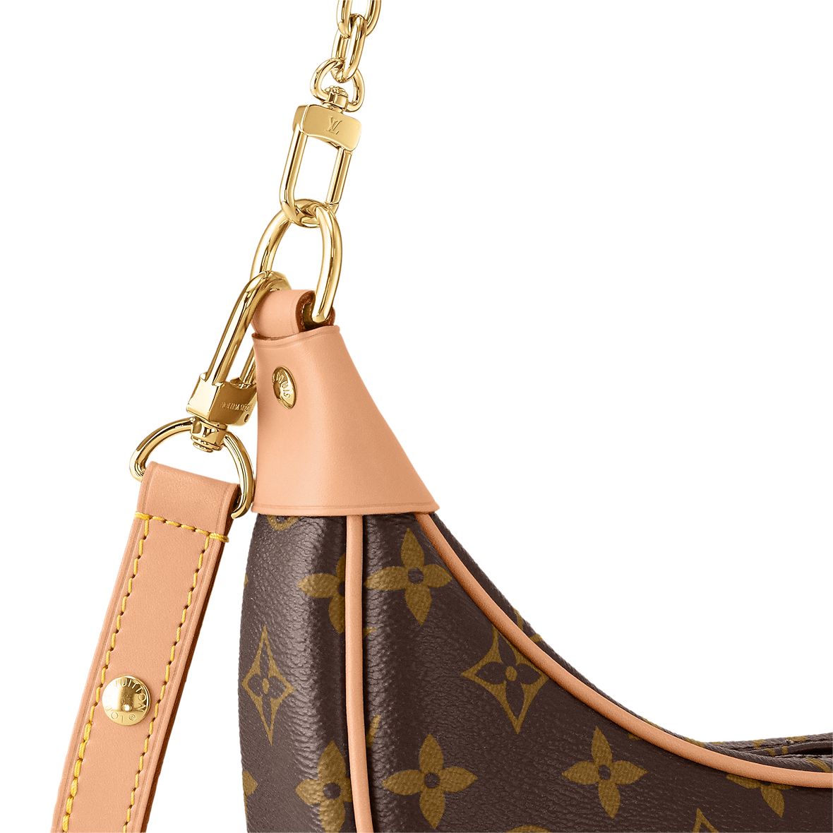 LOUIS VUITTON LOOP HOBO – Women Bag | Monogram & Monogram Reverse Canvas (Beige Brown)