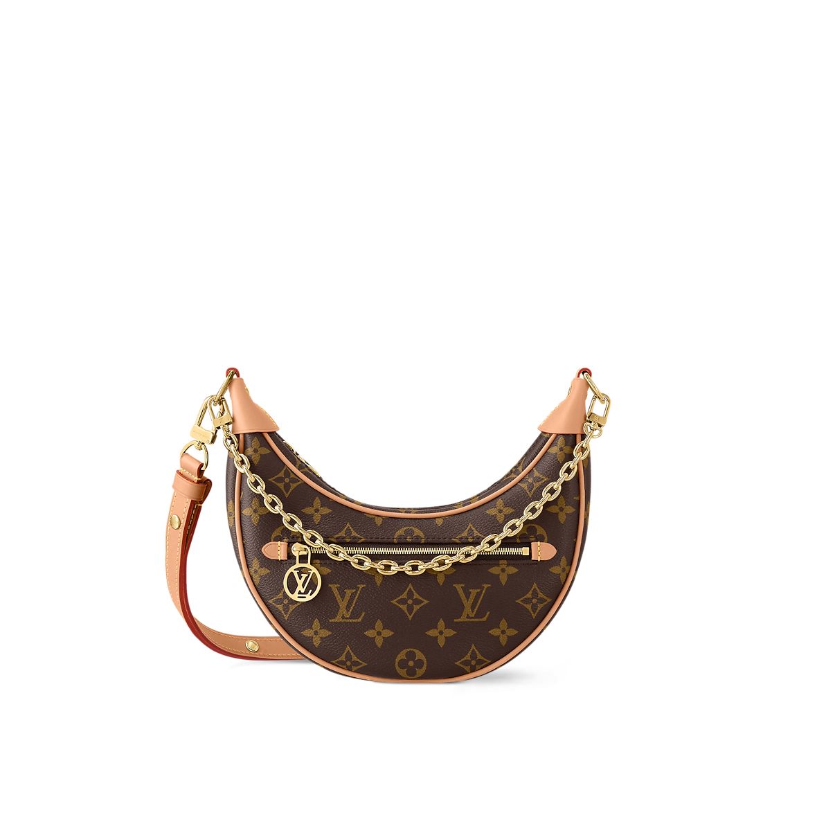 LOUIS VUITTON LOOP HOBO – Women Bag | Monogram & Monogram Reverse Canvas (Beige Brown)