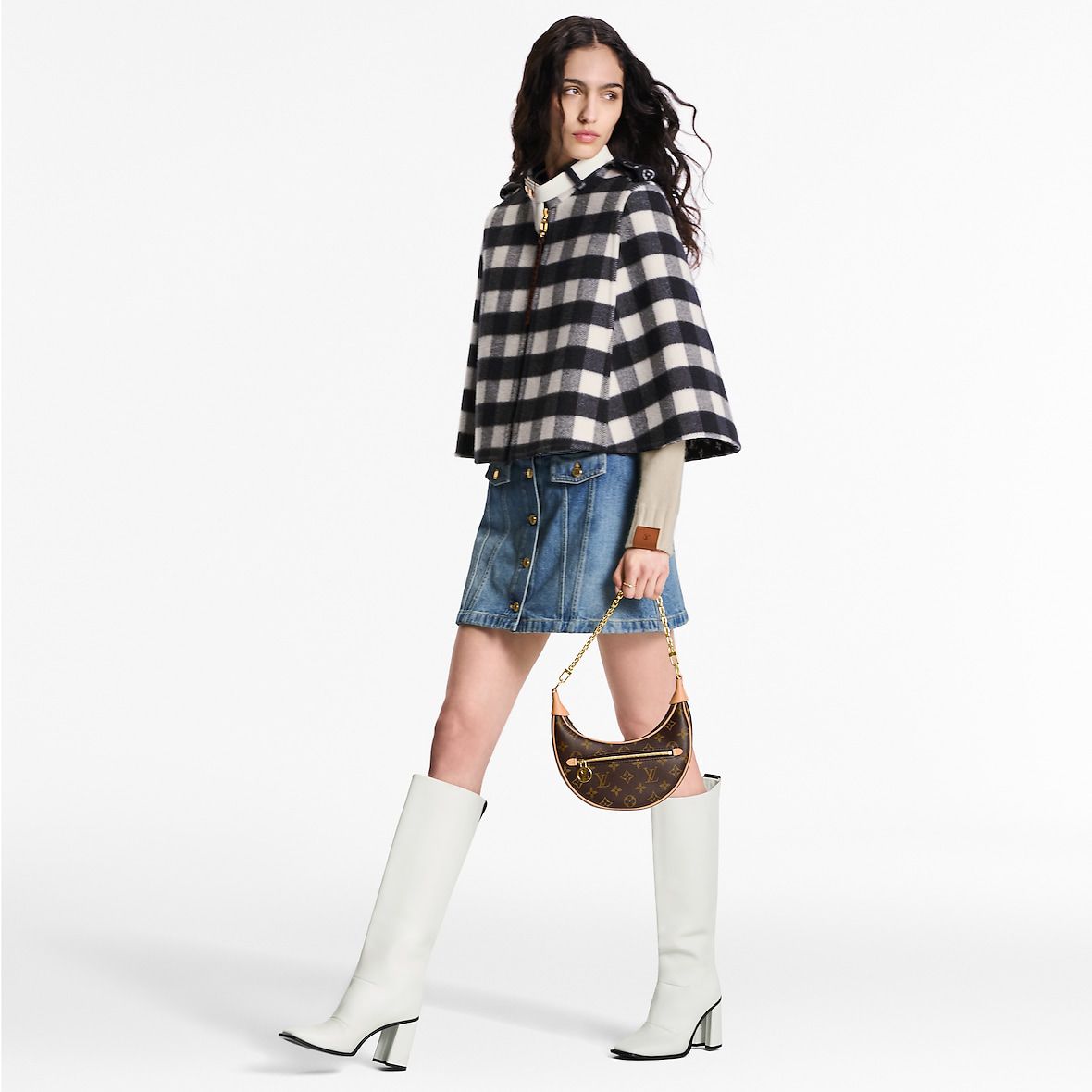 LOUIS VUITTON LOOP HOBO – Women Bag | Monogram & Monogram Reverse Canvas (Beige Brown)