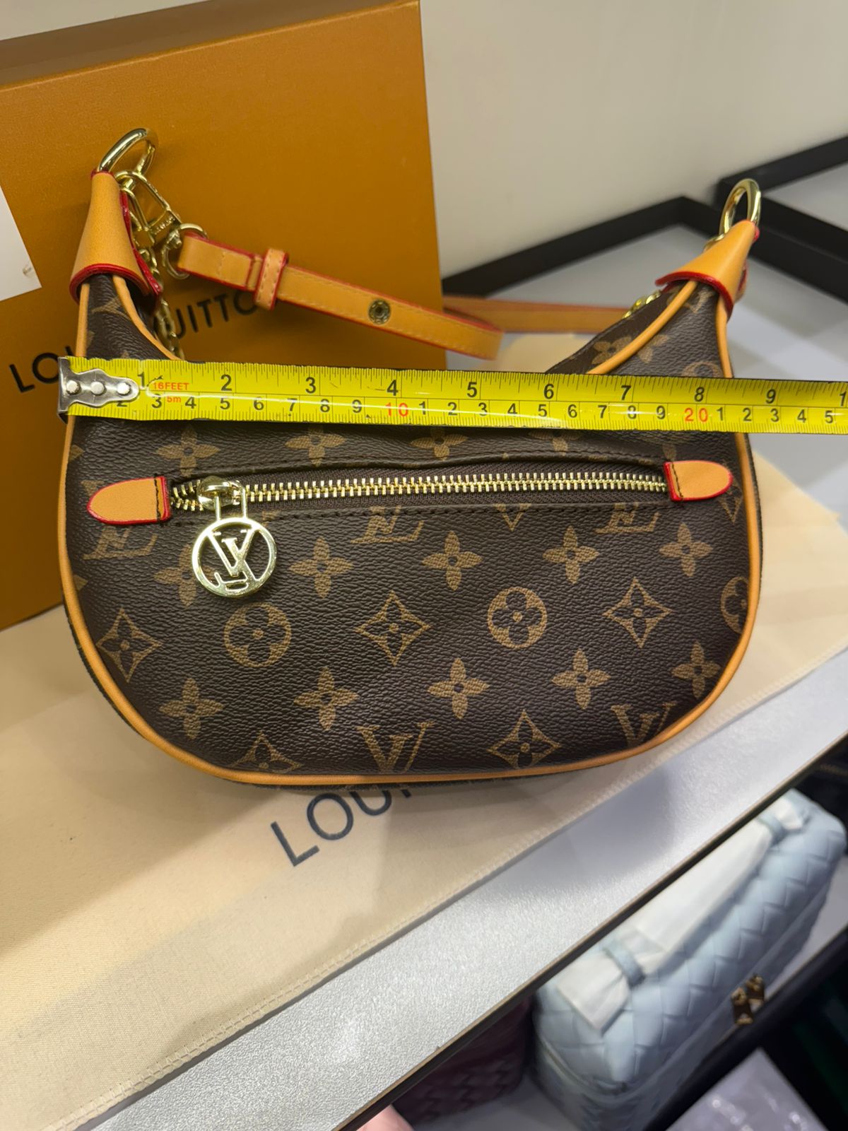 LOUIS VUITTON LOOP HOBO – Women Bag | Monogram & Monogram Reverse Canvas (Beige Brown)