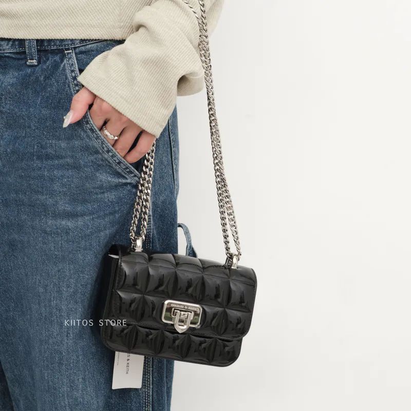 CHARLES & KEITH – Women Bag | New Design Official Model | Premium Quality (Black)