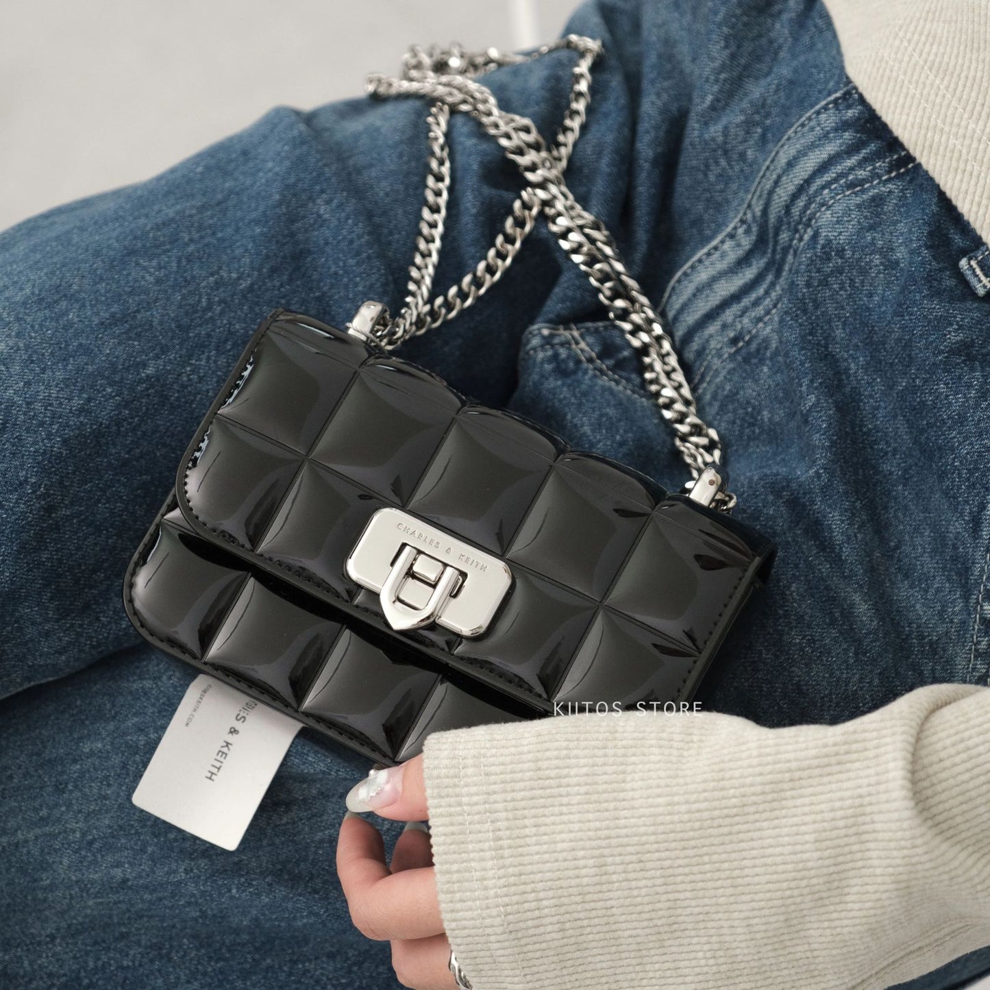 CHARLES & KEITH – Women Bag | New Design Official Model | Premium Quality (Black)