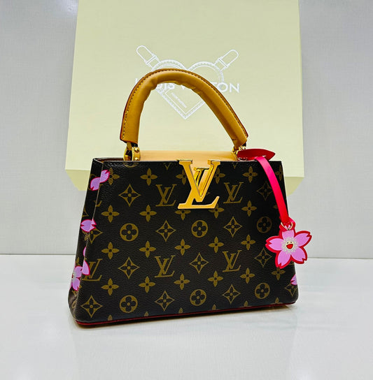 LOUIS VUITTON CAPUCINES – Women Bag | Premium Quality Luxury Handbag (Black Design-A)
