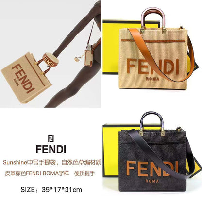 FENDI Women Bag – Premium Tote Bag | Master Series Quality (Beige Brown)